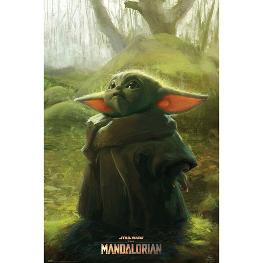 Star Wars The Mandalorian Baby Yoda poster-1