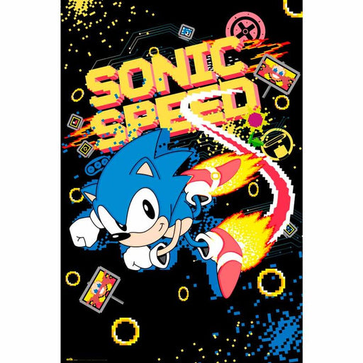 Sonic the Hedgehog Speed Sega poster-1