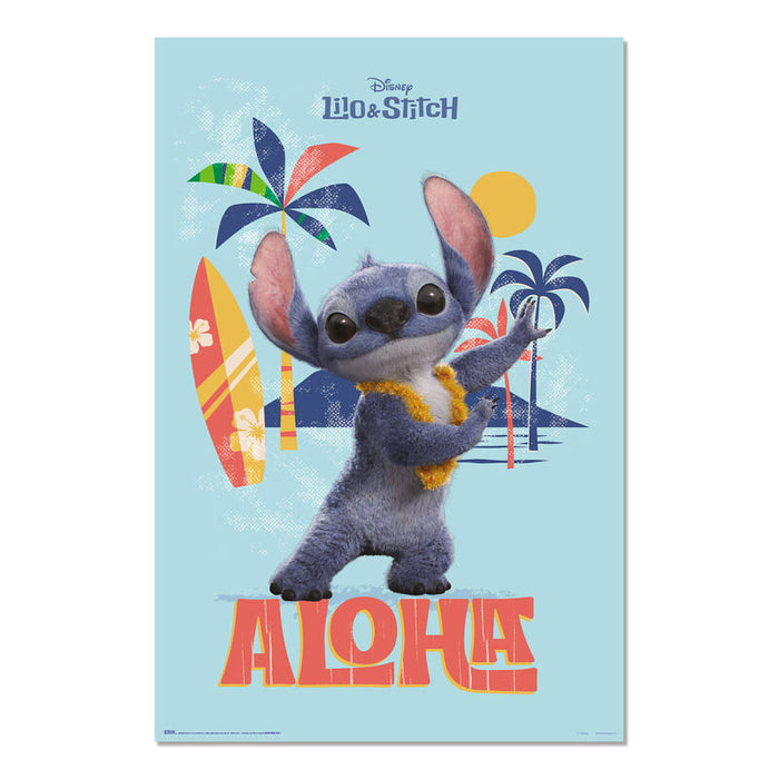 Disney Stitch Live Action Aloha poster-1
