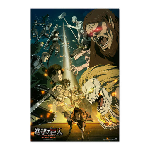 Attack on Titan Paradis vs Marley poster-1