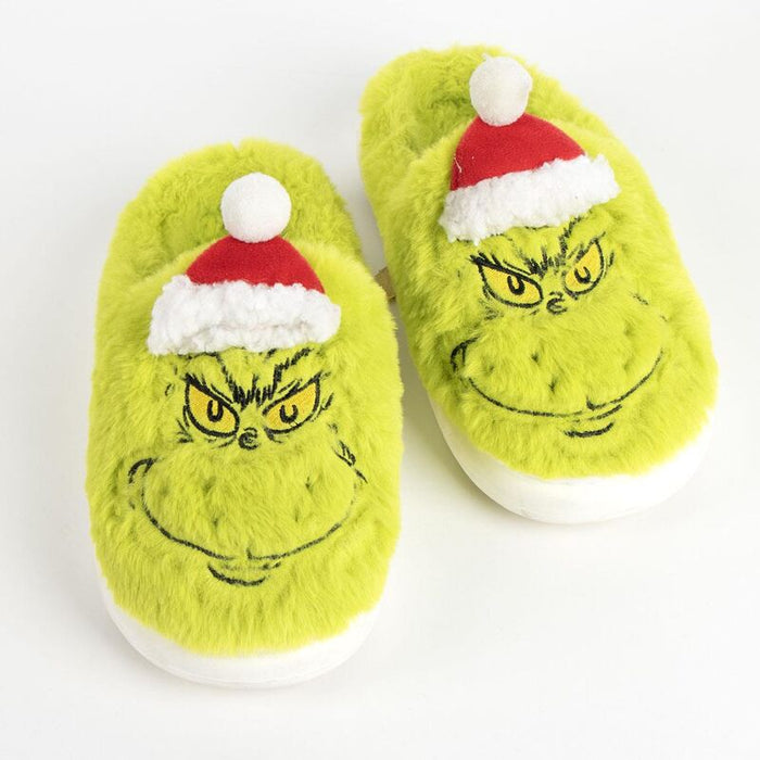 The Grinch adult slippers-2