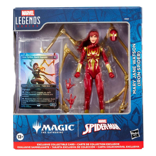 Marvel Spider-Man Magic The Gathering Mary Jane Watson Iron Spider  figure 15cm-1