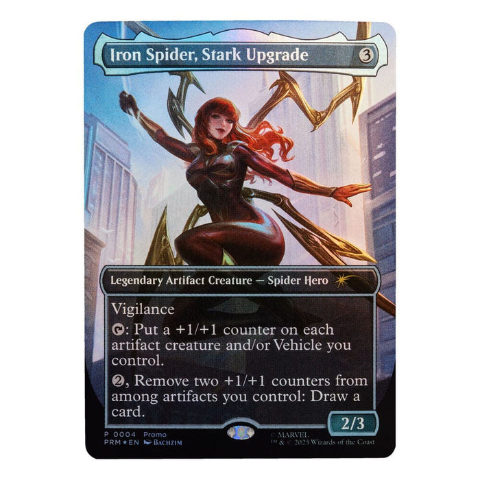 Marvel Spider-Man Magic The Gathering Mary Jane Watson Iron Spider  figure 15cm-5