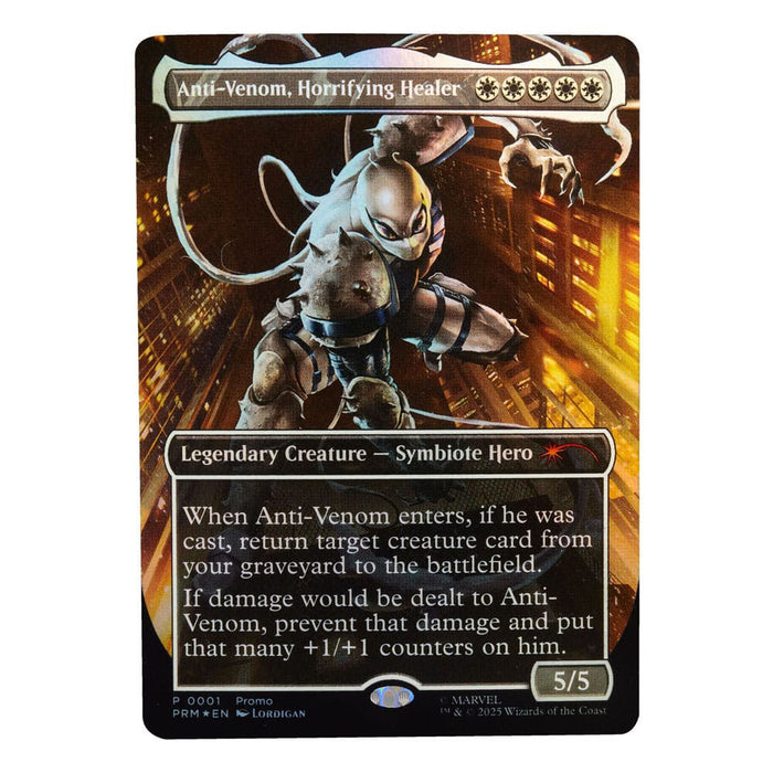 Marvel Spider-Man Magic The Gathering Agent Anti-Venom figure 15cm-5