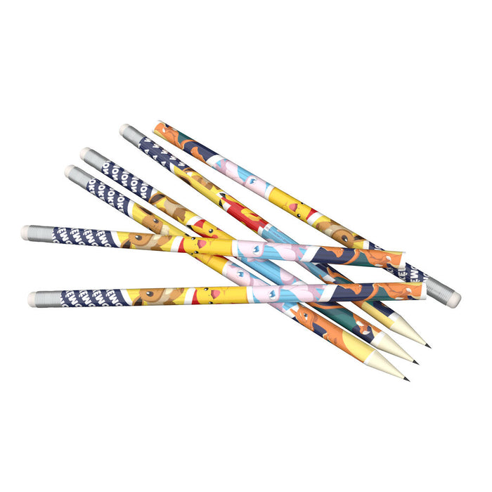 Pokemon set 6 pencils-2