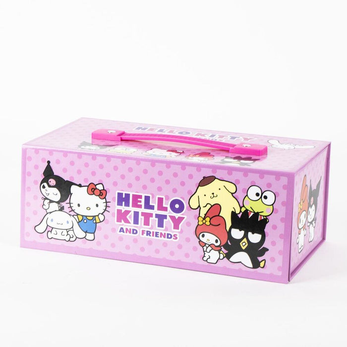 Hello Kitty colouring stationery case-3