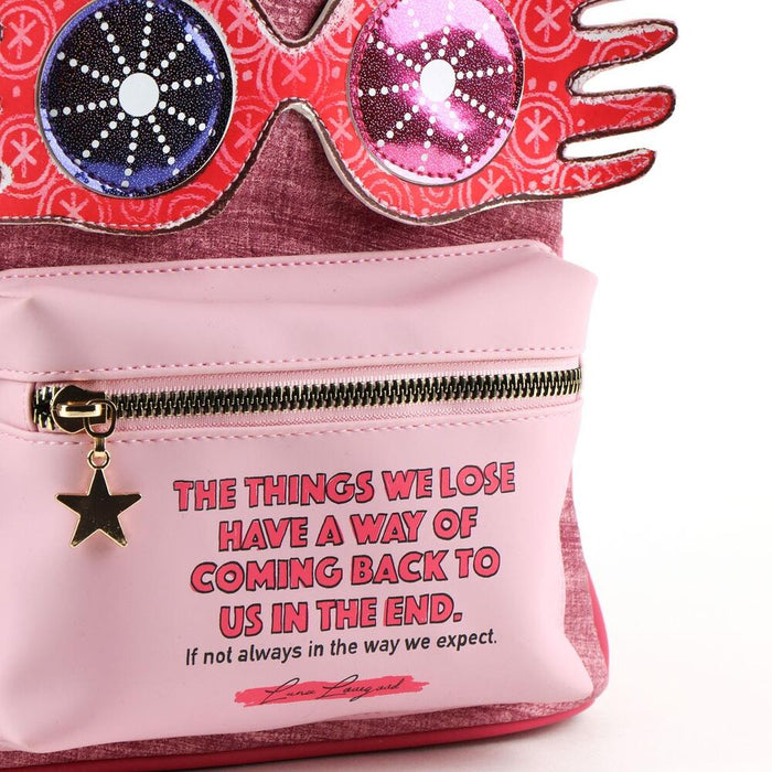 Harry Potter Luna Lovegood casual backpack 27cm-4