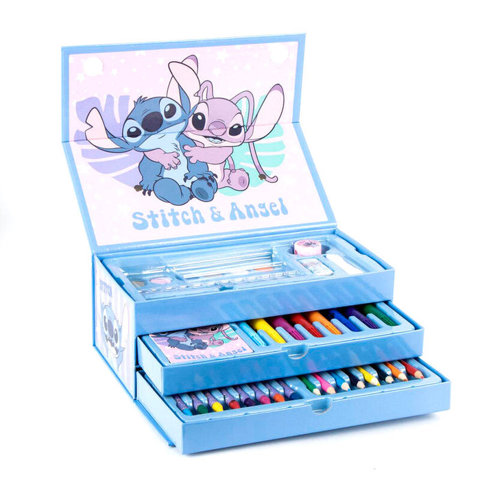 Disney Stitch colouring stationery case-2