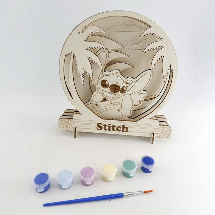Disney Stitch colouring figure-6