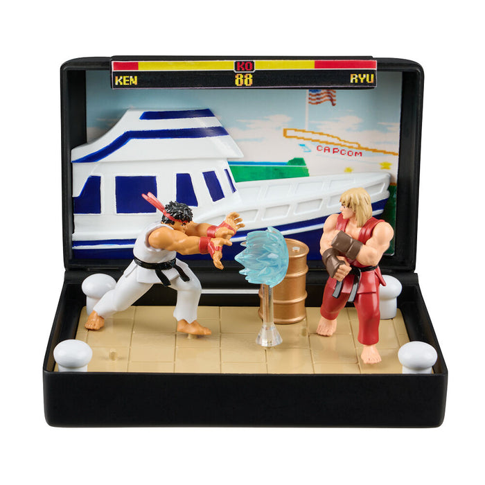 Console Heroes Street Figther Mega Drive diorama-3