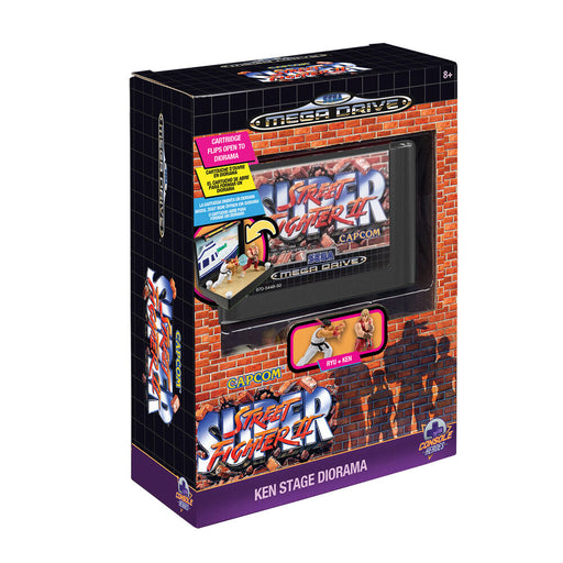 Console Heroes Street Figther Mega Drive diorama-1