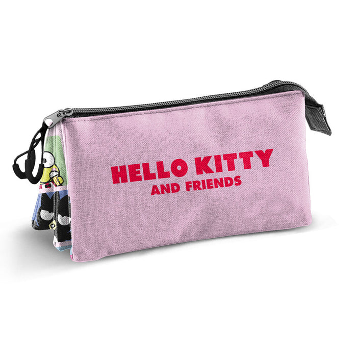Hello Kitty Panels triple pencil case-2