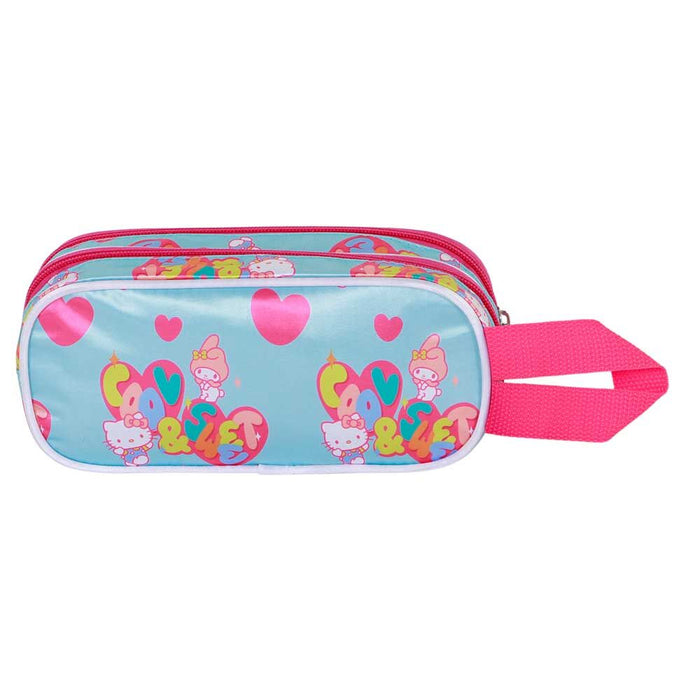 Hello Kitty Friendship 3D double pencil case-1