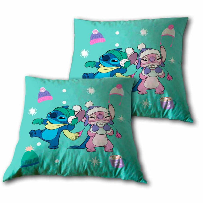 Disney Stitch & Angel cushion-1
