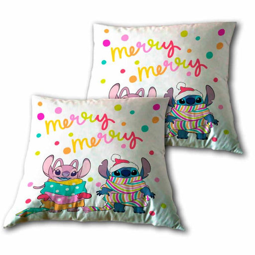 Disney Stitch & Angel cushion-1