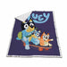 Bluey Coral sherpa blanket 120x150cm-1