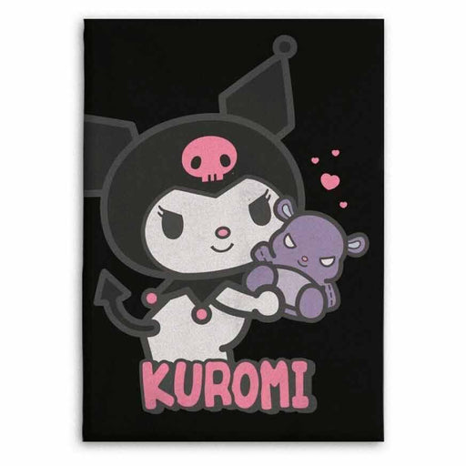 Hello Kitty Kuromi Flannel blanket 110x150cm-1