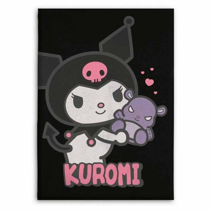 Hello Kitty Kuromi Flannel blanket 110x150cm-1