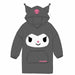 Hello Kitty Kuromi oversize sweatshirt coat adult coral-1