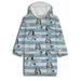 Bluey oversize sweatshirt coat kids coral-2