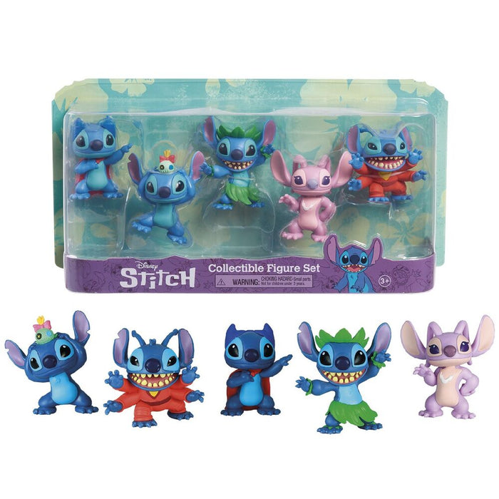 Disney Stitch pack 5 figures 7cm-4