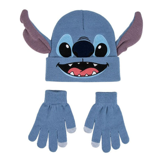 Disney Stitch hat and gloves set-1