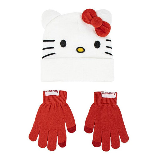 Hello Kitty hat and gloves set-1