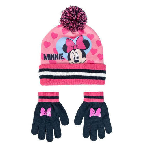 Disney Minnie hat and gloves set-1