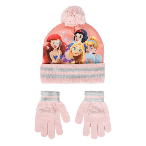 Disney Princess hat and gloves set-1