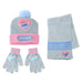 Disney Stitch winter set snood hat gloves-1