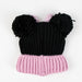 Disney Minnie winter set snood hat gloves-2
