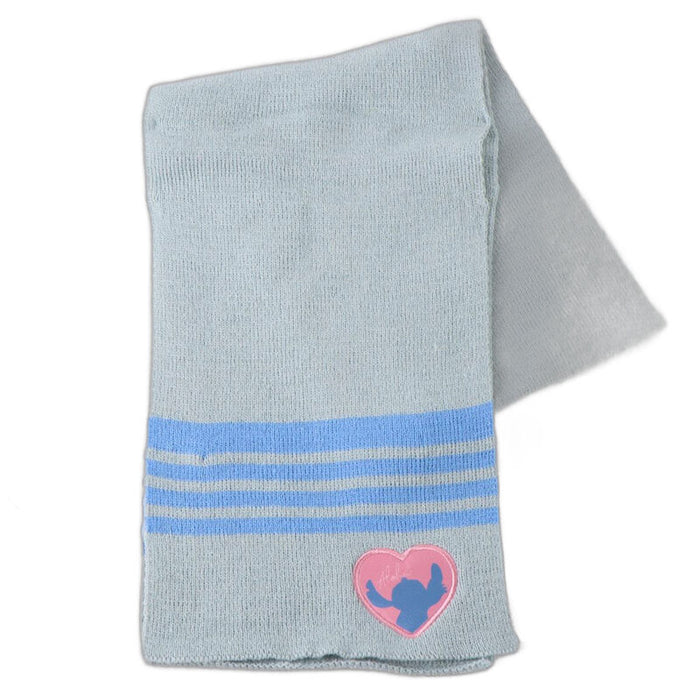 Disney Stitch winter set snood hat gloves-4