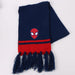 Marvel Spiderman winter set snood hat gloves-4