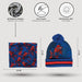 Marvel Spiderman winter set snood hat gloves-5