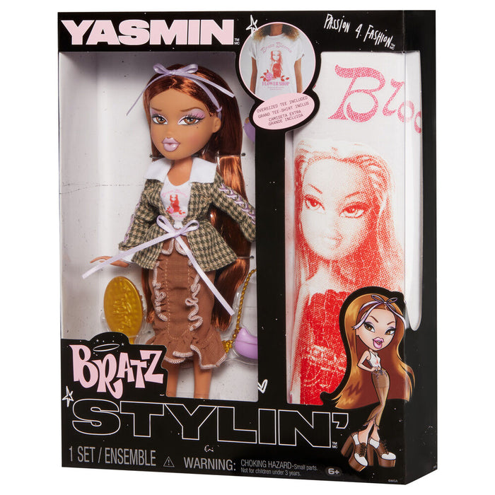 Bratz Stylin Yasmin doll + t-shirt-1
