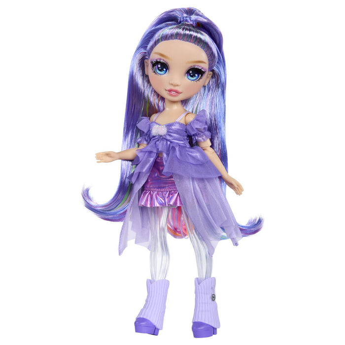 Rainbow High Rainbow Shimmers Feature Fantasy Violet doll-5