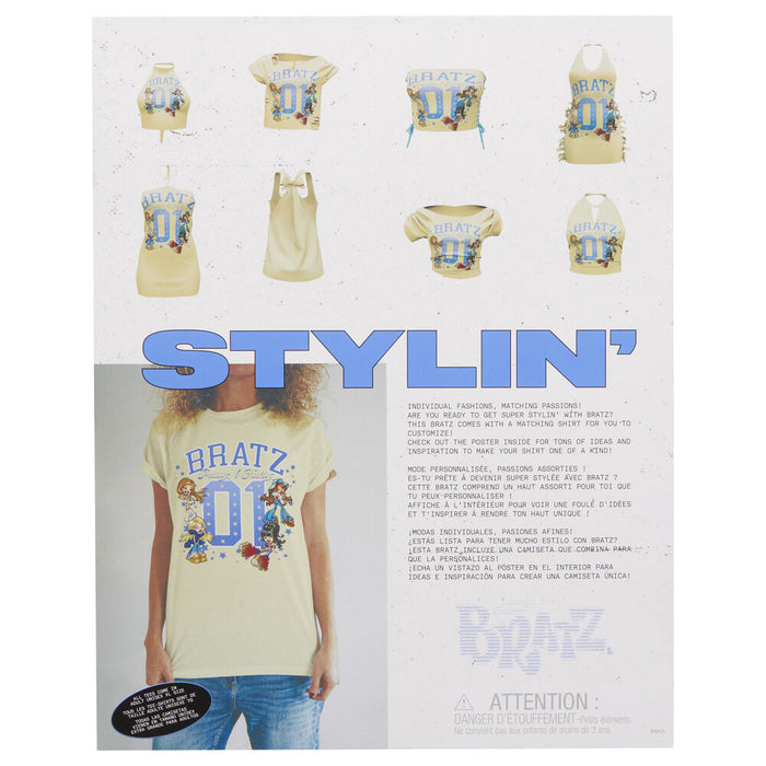 Bratz Stylin Sasha doll + t-shirt-8
