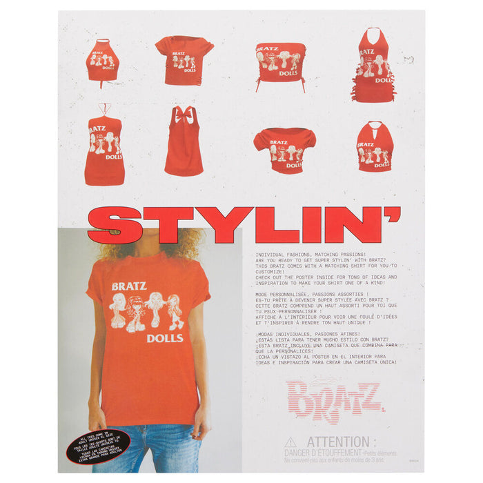 Bratz Stylin Jade doll + t-shirt-10