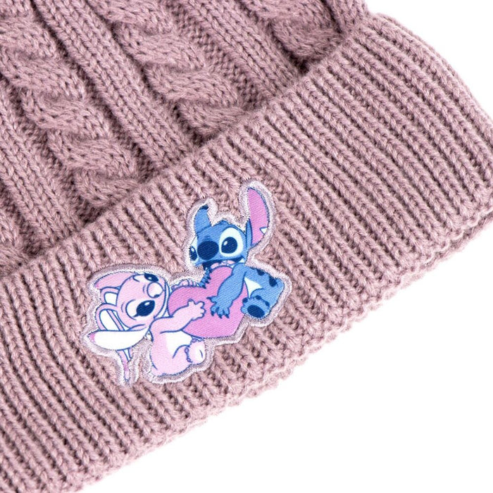 Disney Stitch hat and gloves set-4