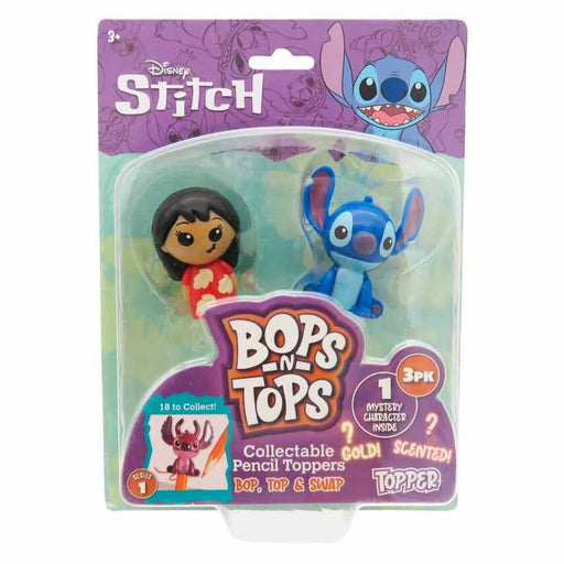 Disney Stitch blister 3 3D toppers-1
