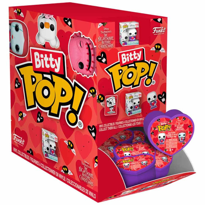 Assorted Bitty POP Mystery figure Disney Nightmare Before Christmas Valentines Day-1