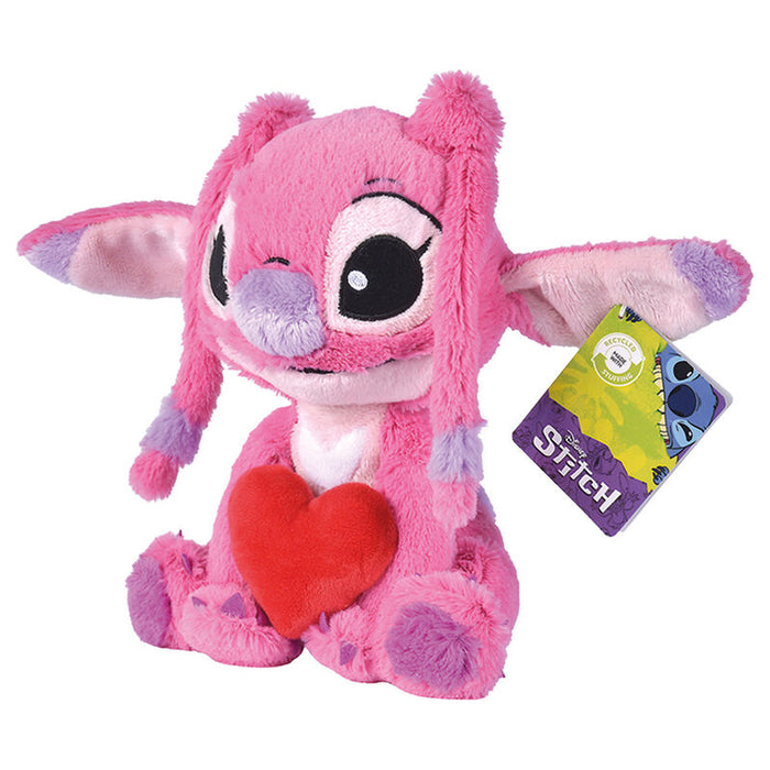 Disney Stitch Angel heart plush toy 25cm-2