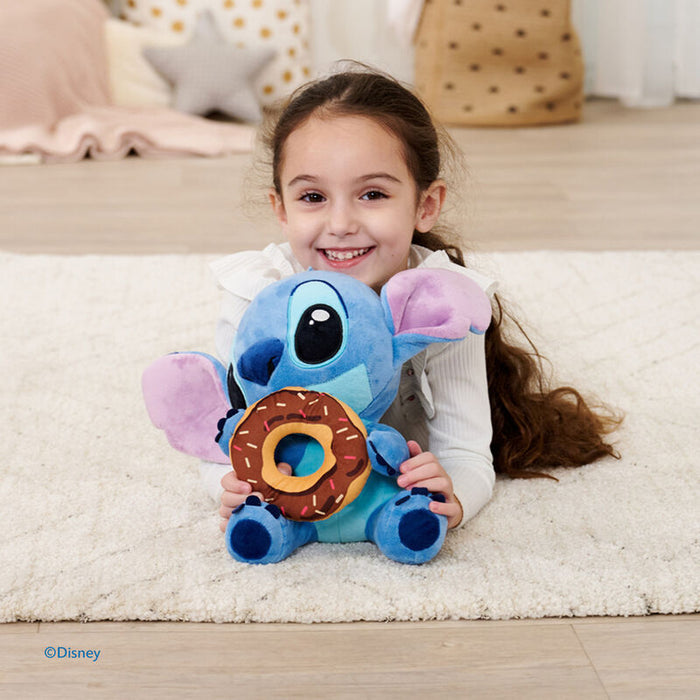 Disney Stitch Doughnut plush toy 25cm-4