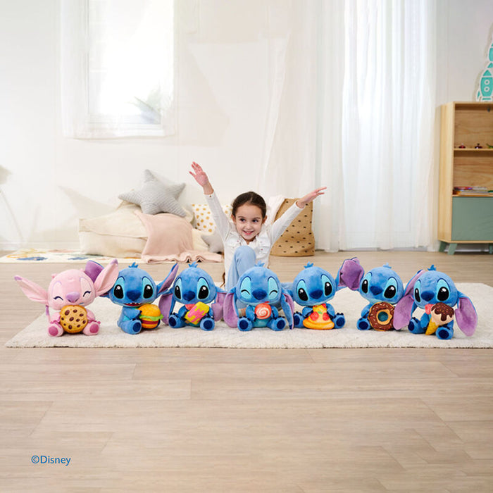 Disney Stitch Angel Cookie plush toy 25cm-5