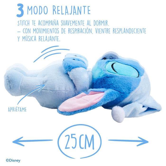 Disney Stitch Sleepy plush toy 31cm with sound-6