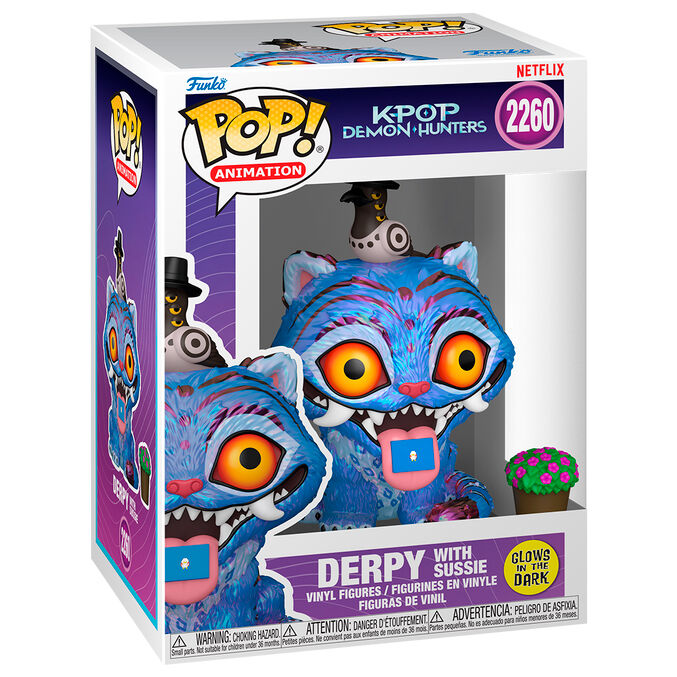 POP figure Kpop Demon Hunters Derpy with Sussie Glow-1