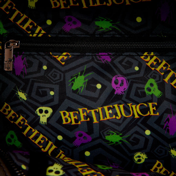 Loungefly Beetlejuice backpack 26cm-5