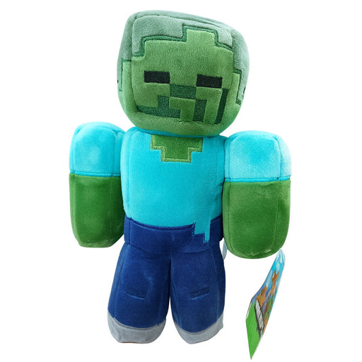Minecraft Zombie plush toy 30cm-1