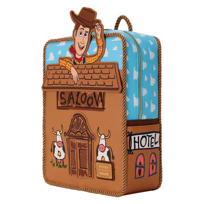 Loungefly Disney Pixar Toy Story 30th Anniversary Woody backpack 28cm-2