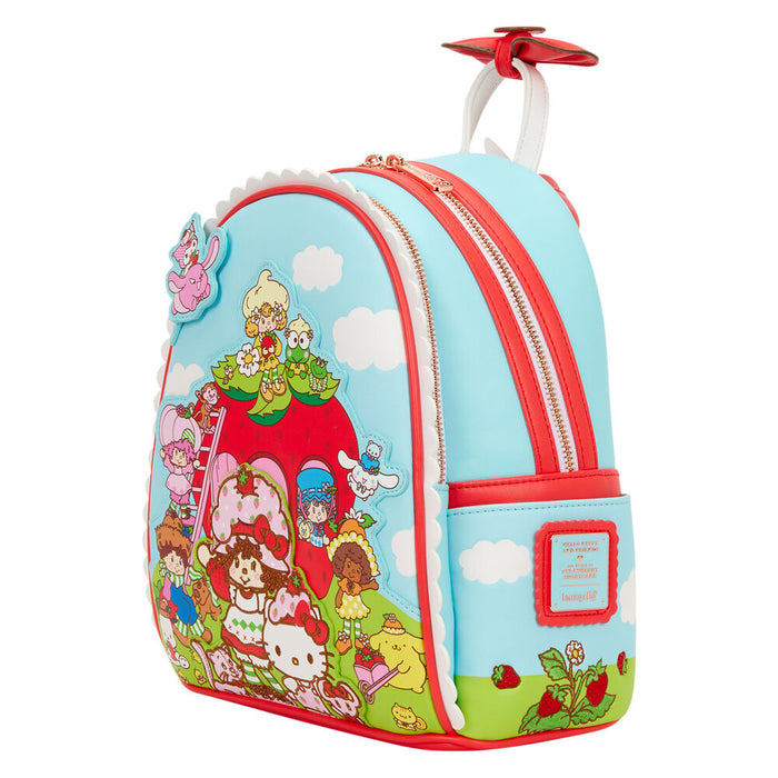 Loungefly Hello Kitty & Friends x Strawberry Shortcake Scented backpack 26cm-2